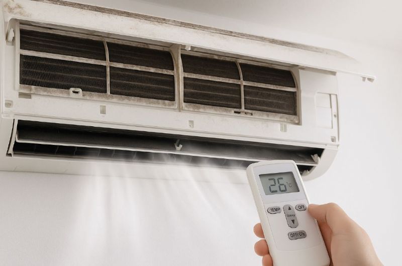 冷氣放太久沒開？先強力運轉讓機體恢復正常狀態